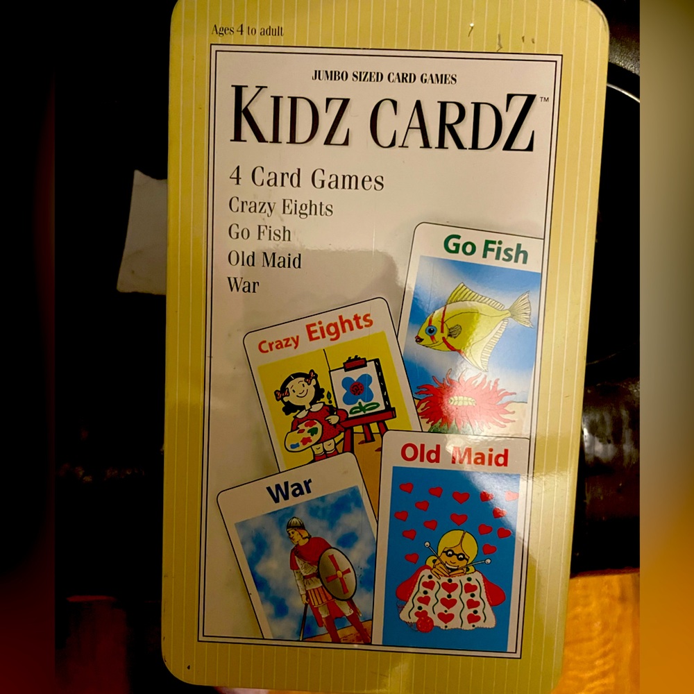 Four card game assortment